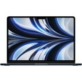 thumbnail image 1 of Pre-Owned Restored 2022 Apple MacBook Air Laptop with M2 chip: 13.6-inch Liquid Retina Display, 16GB RAM, 256GB SSD Storage, Midnight, 1 of 1