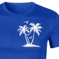 thumbnail image 6 of BVOFAR Mens T-Shirts Short Sleeve Crew Neck Shirts Loose Fit Tops Palm Tree Graphic Tee Shirts Casual Summer Top Blue S, 6 of 6