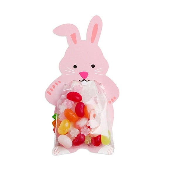 10pcs Cartoon Animal Greeting Cards Candy Cookies Bags Baby Cartoon Animal Cards Candy Shower Kids Party Wedding Food Baking Decorative Pouch
