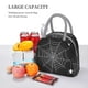 thumbnail image 5 of Fotbe A Web With A Spider Bolsa de Almuerzo con Estampado, Lonchera Aislada, Contenedor de Comida Reutilizable Tipo Cooler a Prueba de Fugas, 5 of 6