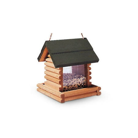 North States Log Cabin Bird Feeder