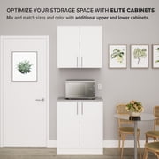 Prepac Elite 32 Wall Cabinet, White