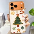 thumbnail image 3 of Case For Apple iPhone Air / 17 Pro / 17 Pro Max Series Case, Slim Thin Transparent Flexible Clear TPU Shockproof Phone Case For iPhone 17 Series, Christmas Tree Pattern (4), 3 of 6