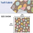 thumbnail image 7 of Coolnut Easter Eggs Cloth Napkins Set of 4, Oversized Washable Reusable Polyester Dinner Table Napkins for Family, Restaurant, Party Decor, 20 x 20 Inch, 7 of 7