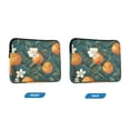 thumbnail image 7 of FORMRS 15-15.6 inch Laptop Sleeve Case Soft Carrying Quilted Computer Bag Cover, Retro Floral Orange, 7 of 7