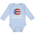 thumbnail image 3 of Inktastic I'm So Cute, I Must Be Puerto Rican Sunflower Puerto Rico Boys or Girls Long Sleeve Baby Bodysuit, 3 of 5