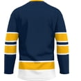 thumbnail image 3 of Youth GameDay Greats  Navy Central Alabama Community College Trojans  Hockey Jersey, 3 of 4