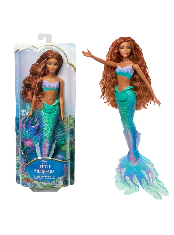 Disney The Little Mermaid Ariel Doll, Mermaid 11 inch Fashion Doll Inspired by the Movie