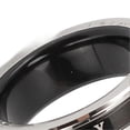 thumbnail image 4 of Smart Health Tracker Ring, IP68 Waterproof, Bluetooth 5.1, with Step Counter and Charging Case, Unisex, Silver, Inner Diameter 19.8mm, 4 of 4