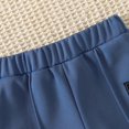 thumbnail image 7 of Enyan Toddler Boy Clothes Infant Boys Fall Winter Outfits Long Sleeve Sweatshirt Tops Jogging Sweatpants 2Piece Set（Blue,12-18 Months）, 7 of 7