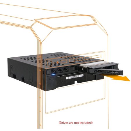ICY DOCK FlexiDOCK MB024SP-B - Rack Hot Swap 4x 2.5" SSD/HDD Dans Baie 5.25"