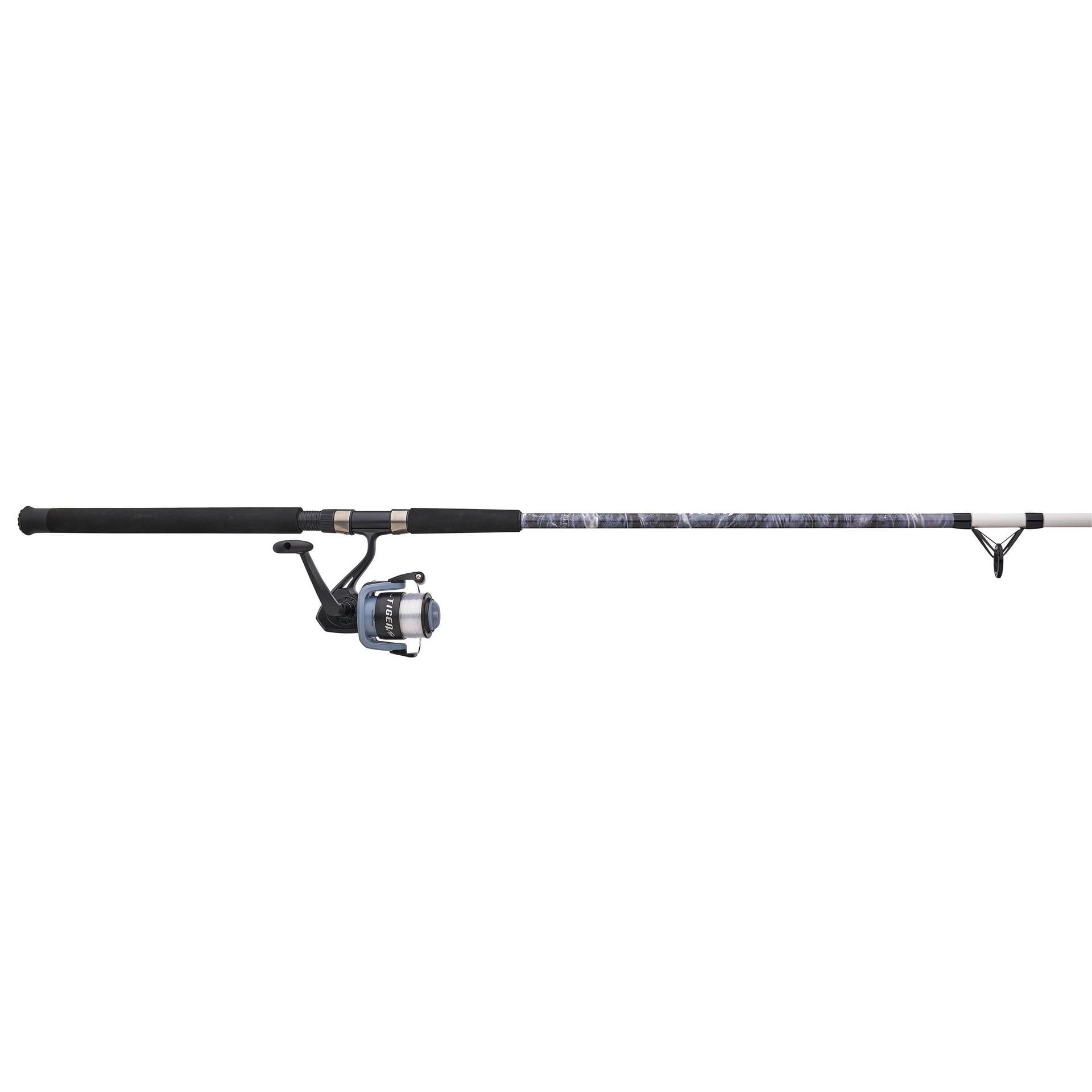 ルアー・フライ SHAKESPEARE PROPPER SEVEN-ELEVEN RH Shakespeare Tiger Spinning Surf Mossy Oak Combo, 9' Rod and Reel