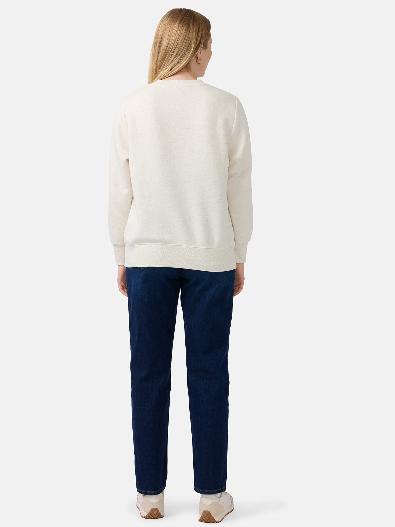 Ingrid & Isabel For Every Belly Women’s Maternity Graphic Sweatshirt, Sizes S-XXL