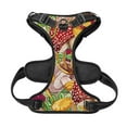 thumbnail image 5 of Picia Bright Mushrooms No-Pull Dog Harness Reflective Front Clip Vest with Handle,Step-in Air Dog Harness,Adjustable 2 Metal Rings 4 Buckles,Easy to Put on & Take Off X-Large, 5 of 9