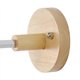 thumbnail image 2 of Lámpara De Pared De Cabecera Color Macaron Madera E27 Base De 10 Cm Lámpara Decorativa Libre De Ajuste Sin Fuente De Luz Gris Sin Interruptor, 2 of 5