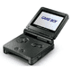 thumbnail image 1 of Nintendo - Game Boy Advance SP Consola Portatil Retro Video Juego - Negro (Reacondicionado), 1 of 8