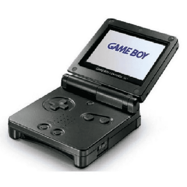 Nintendo - Game Boy Advance SP Consola Portatil Retro Video Juego - Negro (Reacondicionado)