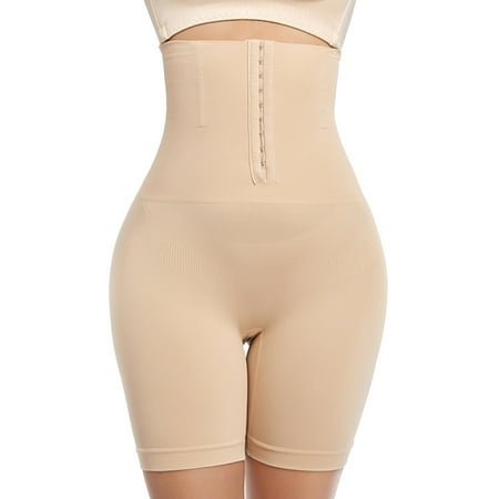 HYSYSB Tummy Tucker Shapewear for Women body Shaper Shorts shapewear for Women tummy Control Shapewear full Body Shaper Bodysuit Mesh Butt Waist Trainer Women Lingerie corset Shapewear Beige 3XL
