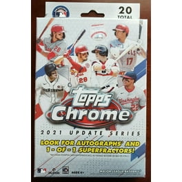 topps chrome mlb update series 未開封box 2024 Topps Chrome Update Series Baseball Hobby Box - Walmart.com