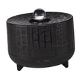 thumbnail image 4 of Difusor de aceite esencial con efecto de llama, humidificador de aire con luz colorida, tanque de agua silencioso de 110V, 300ml, para el hogar,, 4 of 9
