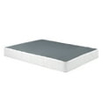 thumbnail image 5 of King Mattress Foundation - Black Metal Frame with Textured Fabric Cover, 8.5 Inch High Profile, 700lbs Weight Capacity, 12 Slat Support System, 5 of 8