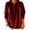 Wine, variant on Hurxie Women's Fleece Shirt Solid Color Crew Neck Sweater, Loose Button Pullover Long-Sleeved Sweater Shirt Purple,S