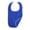 B001- Blue, variant on Light Blue Adult Waterproof Bib, Large Size 30X18 Inch Bib, Spill Proof Messy Eating Bib, Absorbent Terry Cloth Bib, Adjustable Hook and Loop Closure, Thick Soft Cotton Fabric for