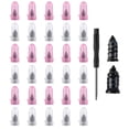 thumbnail image 1 of 20 Set - Rubber Tire Repair Stud Kit, Rubber Studs For Vacuum Tire Repair, Screw-In Tire Repair Plugs, Quick Repair Tools (20 Large And 20 Small Tire Repair Nails + 1 Medium Screwdriver), 1 of 9