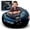 Blue GT, variant on Inflatable Gaming Chair for Kids & Teens with Cup Holders and Side Pocket - This Air Gaming Bean Bag Chairs for kids is The Perfect Furniture for Gamer Room Decor - Perfect Gaming Stuff for boys 4-12