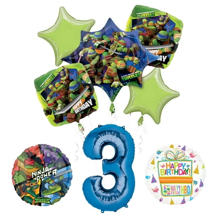 Teenage Mutant Ninja Turtles 3rd Birthday Party Supplies And Tmnt