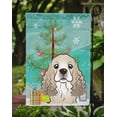 thumbnail image 3 of Carolines Treasures BB1588GF Christmas Tree And Cocker Spaniel Flag Garden Size, 3 of 3