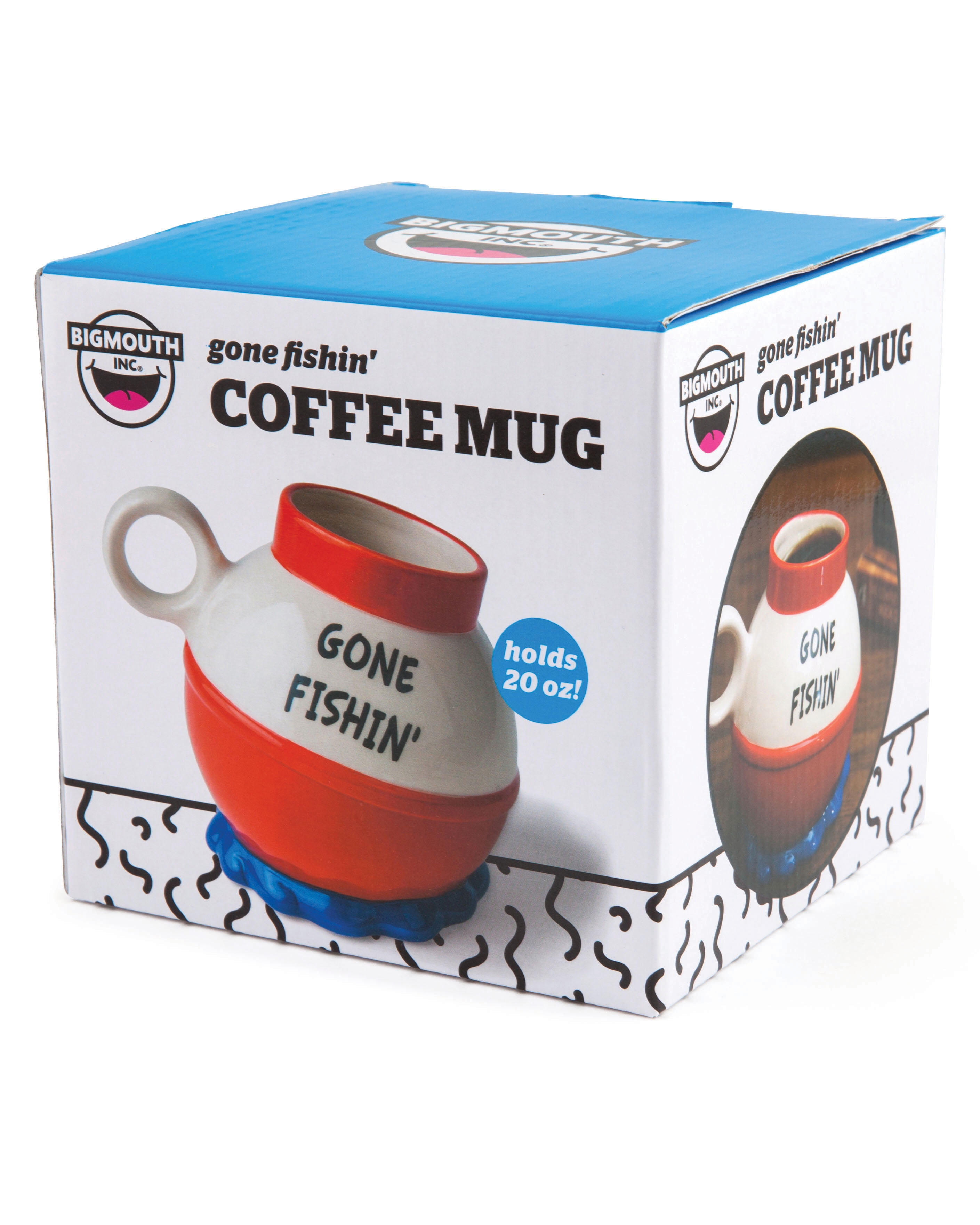 BigMouth Inc. Gone Fishin' Coffee Mug - Thumbnail 4