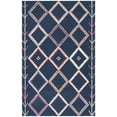 thumbnail image 2 of SAFAVIEH Bellagio Delicia Geometric Wool Area Rug, Navy/Multi, 6' x 9', 2 of 8
