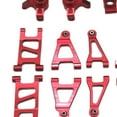 thumbnail image 6 of Almencla Aluminium Accessories Set Combo Parts Replacement for 1:14 Scale 14301 14302 14303 RC Car Vehicle Accessory Modification Part Red, 6 of 8