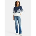 thumbnail image 2 of Holiday Time Women's and Women's Plus Pretty Christmas Sweater, Sizes XXS-3X, 2 of 5