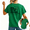 green-1, variant on Women's Need Prayer Tap My Shoulder Matthew 18:20 Cross Faith Graphic Short Sleeve T‑shirt Relaxed Fit