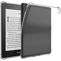 Clear Case for Kindle Paperwhite 6 (12th Gen) 2024 7", Anti-Yellowing Transparent Shockproof Soft TPU Slim Tablet Protective Cover for Kindle Paperwhite 6 (12th Gen) 7 Inch 2024, Clear