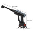 thumbnail image 6 of Cordless Pressure Washer, 6 Nozzle Options, 15000mAh Battery, Adjustable Water Pressure, Self-Priming Dual-Use, IPX7 Waterproof, Efficient Car Cleaning, 6 of 6