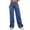 O-Dark Blue, variant on Wide Leg Jeans for Women High Waisted Slim Fit Sexy Bell Bottoms Jeans Vintage Y2K Pull-On Pants with Pockets