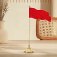thumbnail image 3 of Golden Iron Flag Holder for Home Use with Compact Size and Strong Base 6.5 Inches, 3 of 8