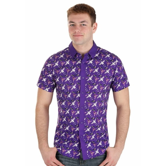 Adult Labyrinth Button Up Shirt