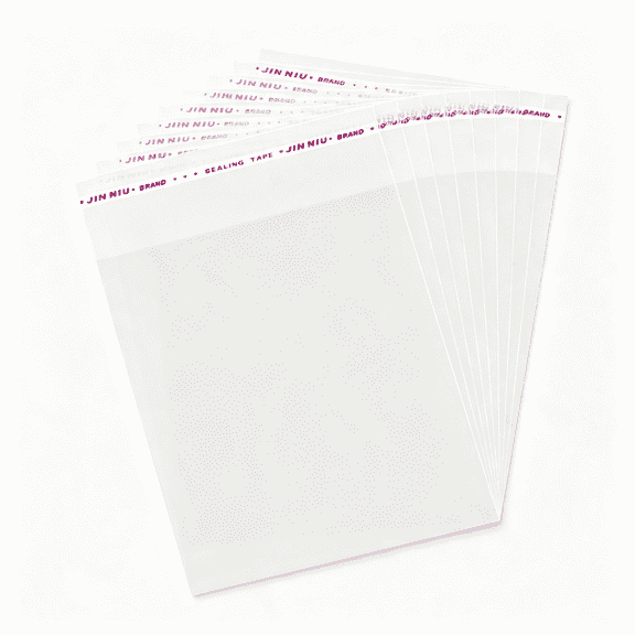 CCOCC 200 Pack Sealing Cellophane Bags-Clear Cookie Bags Resealable,Self Adhesive for Packaging Gifts,Cookies-Candy Bags,Jewelry Bags,Sample Bags-4X6"