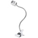 thumbnail image 5 of Luz de abrazadera USB, temperatura de Color fría y cálida, luz de cuello de cisne ajustable de 360 grados (plateada), 5 of 14