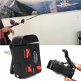 thumbnail image 3 of Toystoory ABS Mechanical Fishing Line Counter Professional Control Powered Battery Meter Gauge Tester Wire Depth Tool Button Pescar, 3 of 6
