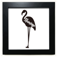 thumbnail image 1 of Flango Black And White Animal Black Square Frame Picture Wall Tabletop, 1 of 3