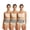 3pc-Beige, variant on 3 Packs Shapewear for Women Plus Size Tummy Control Seamless Underwear Ladies High Waisted Girdle Body Shaper Lifting Panties