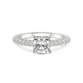 thumbnail image 3 of 2 Carat IGI Certified Cushion Shape Lab Grown Diamond Engagement Ring | 14K White Gold | Atria Secret Double Halo Lab Diamond Ring | FG-VS1-VS2 Quality Friendly Diamonds, 3 of 5