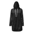 thumbnail image 6 of Certgust Hoodies Womens Loose Hoodie Long Hooded Tops Ladies Sweatshirt Sweater Asymmetric Blouse with Relaxed Fit for Trendy Everyday Casual Wear, 6 of 9
