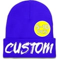 thumbnail image 1 of Custom Hat for Men Add Your Photo Text Name Unisex Custom Beanie Hat Winter Warm Hat Cool Hat Funny Hat, 1 of 8
