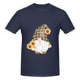 thumbnail image 4 of Bingfone Sunflower Gnomes 4 Men'S Loose Fit Short-Sleeve Pocket T-Shirt, 4 of 7